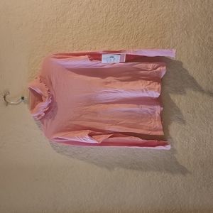 Girl's Pink Turtleneck Top